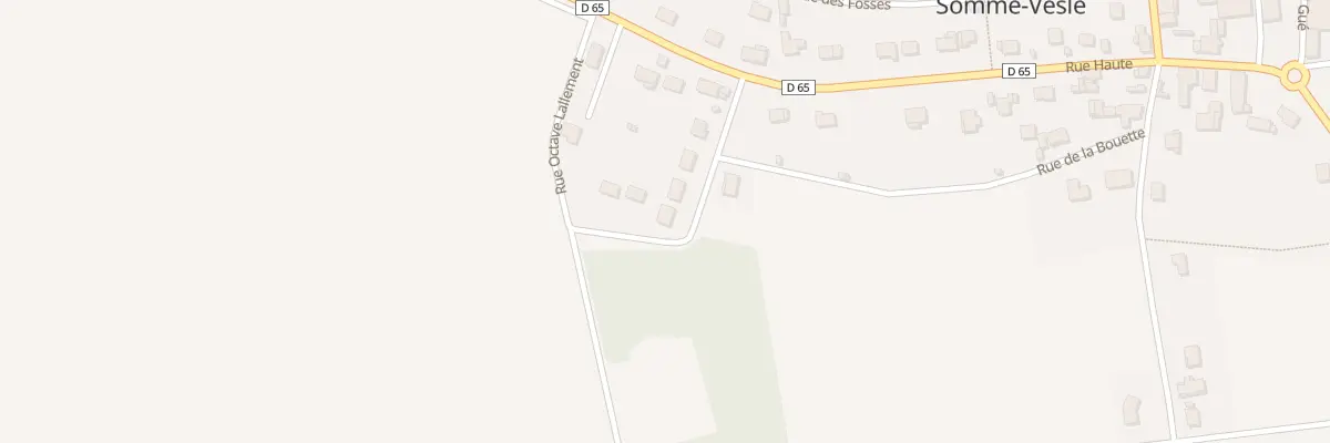 Plan du 10 Rue Octave Lallement à Somme-Vesle