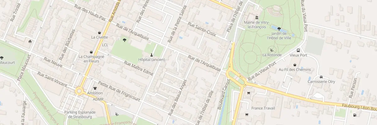 Plan du 49 Rue des Beaux Anges à Vitry-le-François