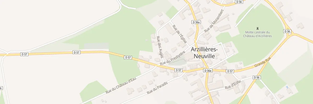 Plan du 3 Gr Grande Rue à Arzillières-Neuville