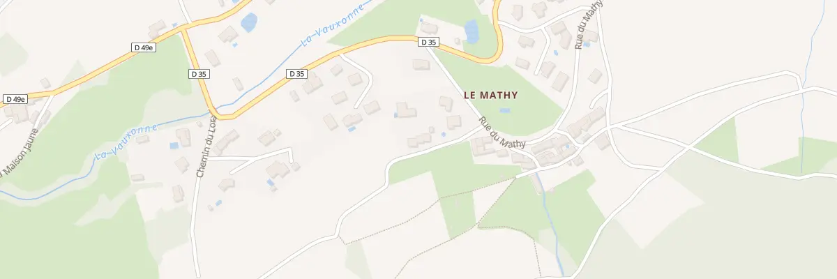 Plan du 116 Rue du Mathy à Vaux-en-Beaujolais
