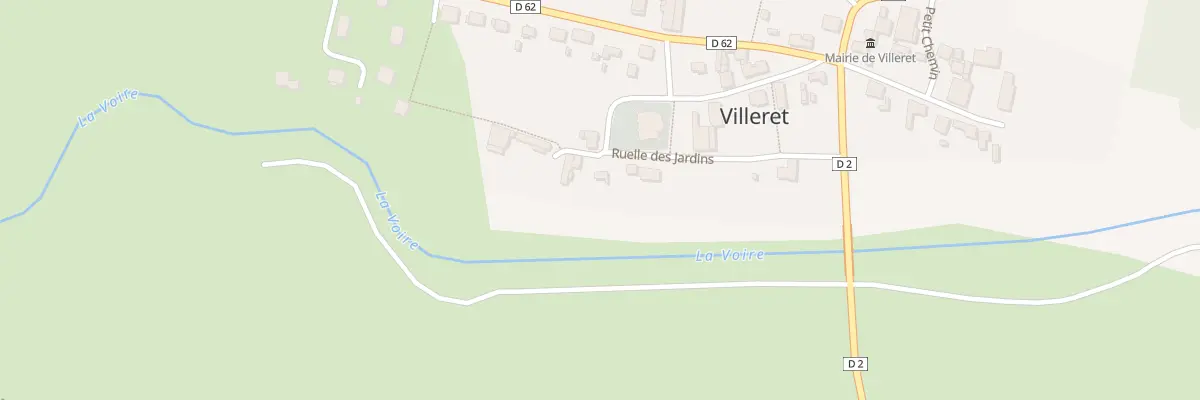 Plan du 1 Rue du Met Baudet à Villeret