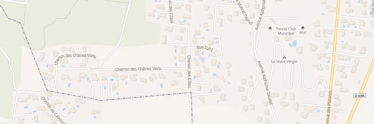 Plan du 5642 Che des Côtes à Connaux