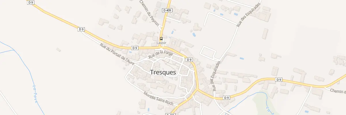 Plan du 5055 Rue de la Forge à Tresques