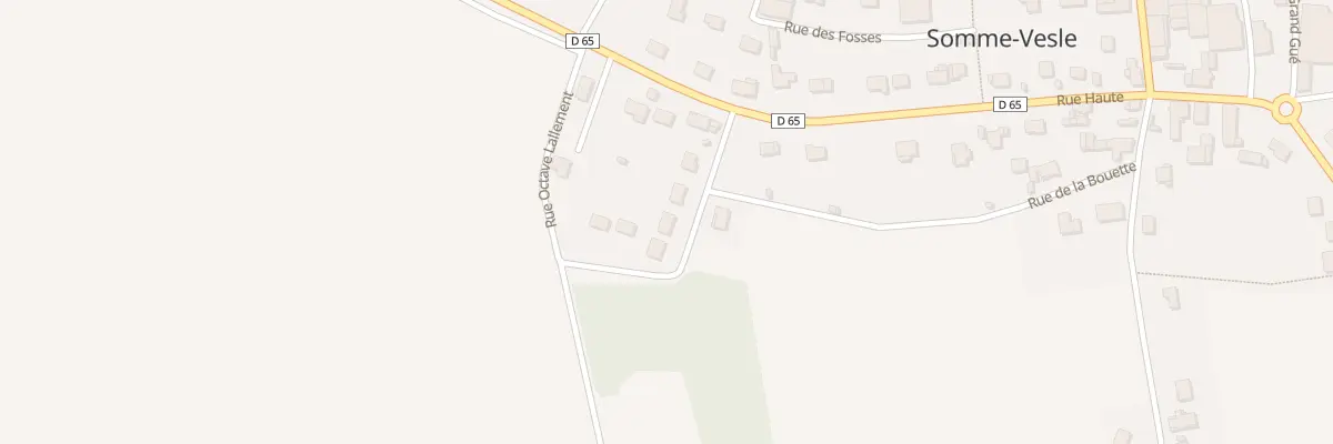 Plan du 8 Rue Octave Lallement à Somme-Vesle