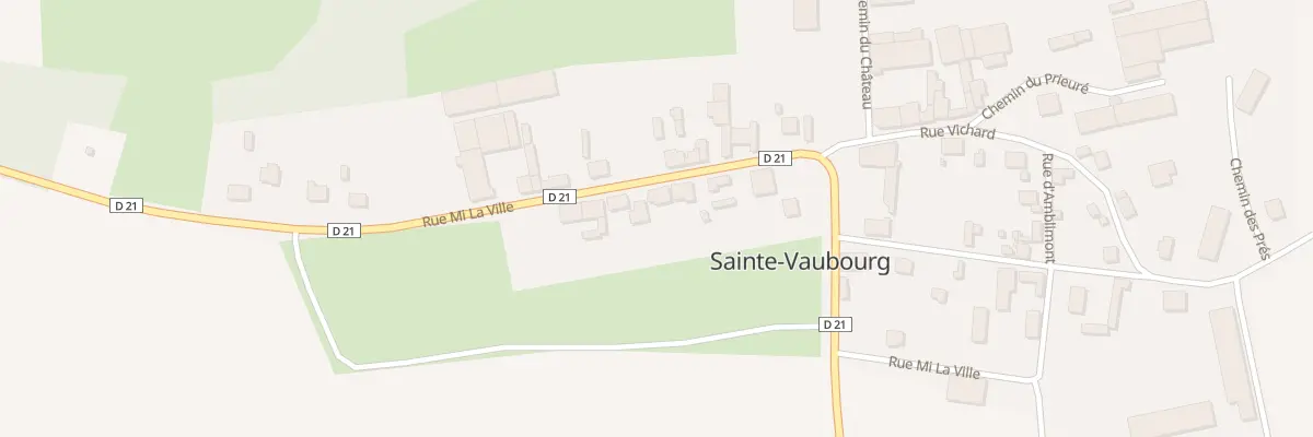 Plan du 8 Rue Mi la Ville à Sainte-Vaubourg