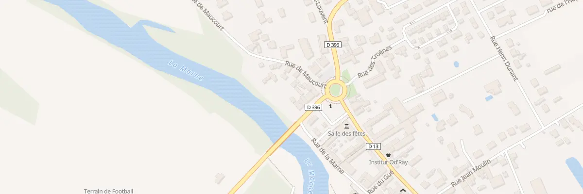 Plan du 6 Rue du Pont à Frignicourt