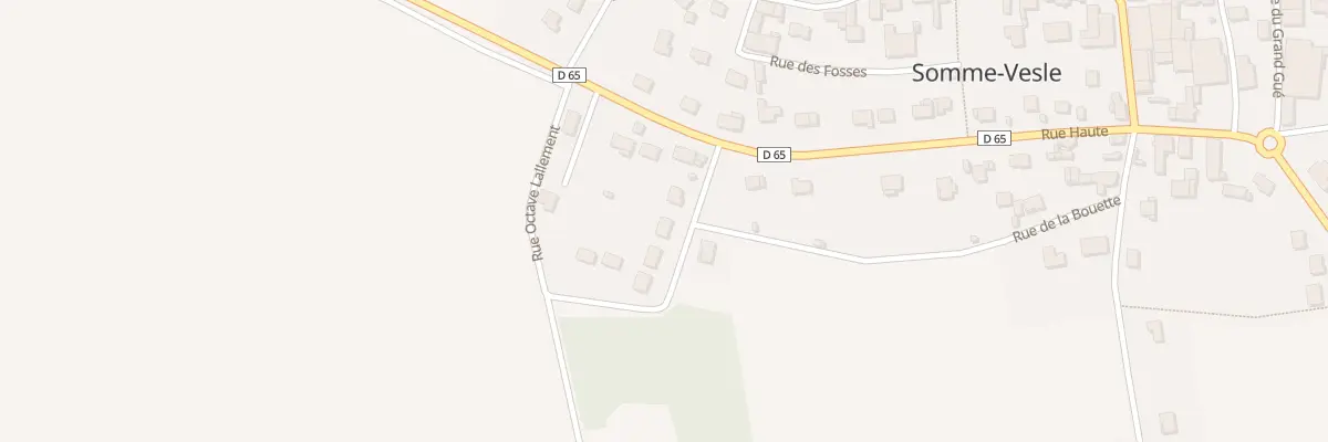 Plan du 6 Rue Octave Lallement à Somme-Vesle