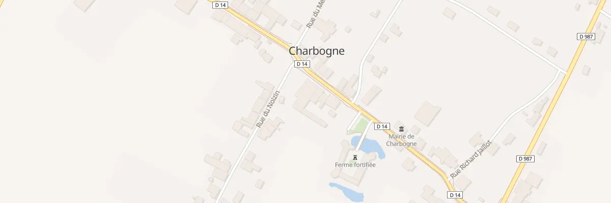 Plan du 15 Grande Rue à Charbogne