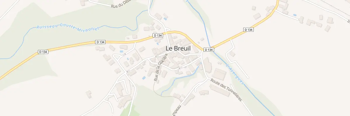 Plan du 5068 Le Village au Breuil