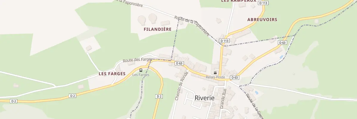 Plan du 5082 Le Bourg à Riverie