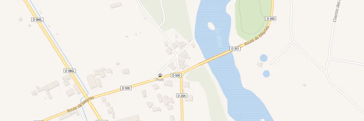 Plan du 8 Faubourg du Pont à Montfrin
