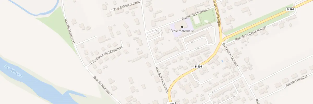 Plan du 22 Rue Saint-Louvent à Frignicourt