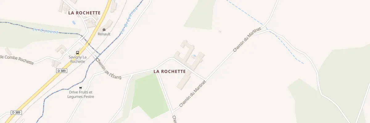 Plan du 103 Che Croix de la Rochette à Chevinay