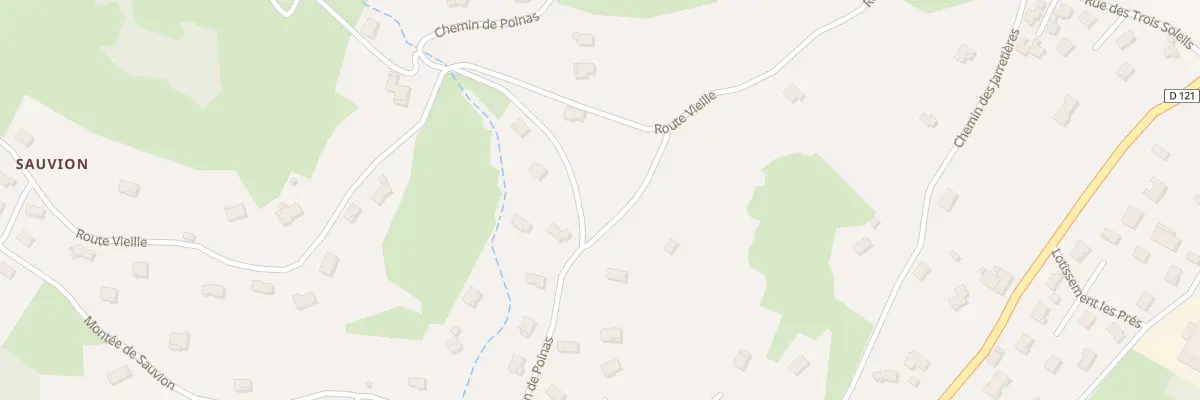 Plan du 5556 Che des Âmes à Villevocance