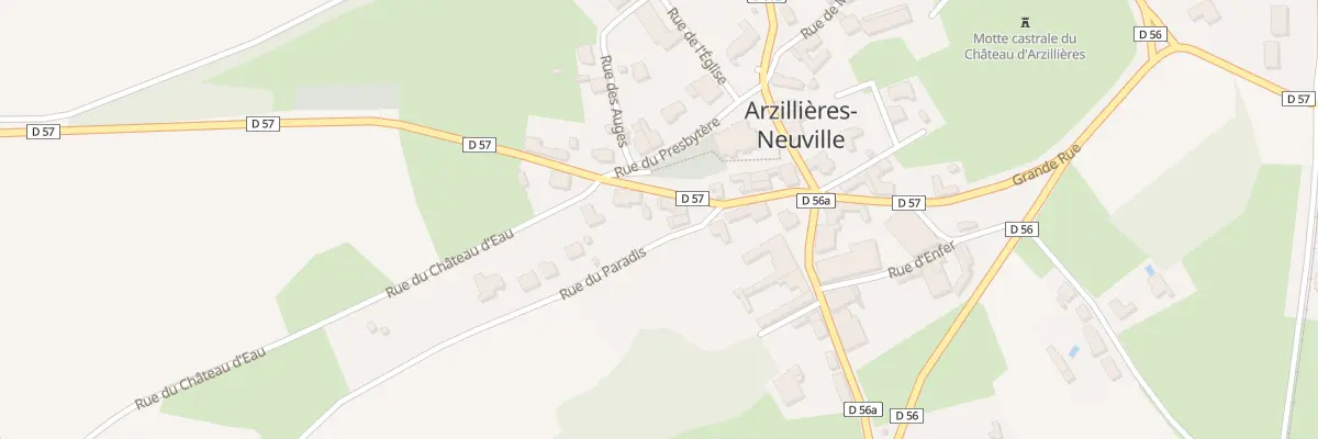 Plan du 6 Gr Grande Rue à Arzillières-Neuville