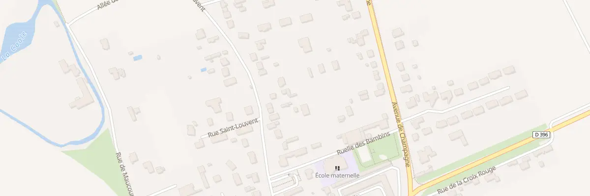 Plan du 58 Rue Saint-Louvent à Frignicourt