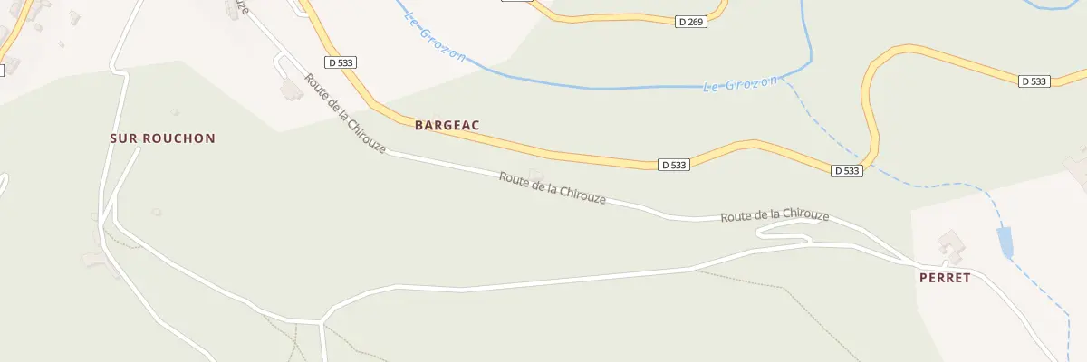Plan du 6 Rue de la Chirouze à Lamastre