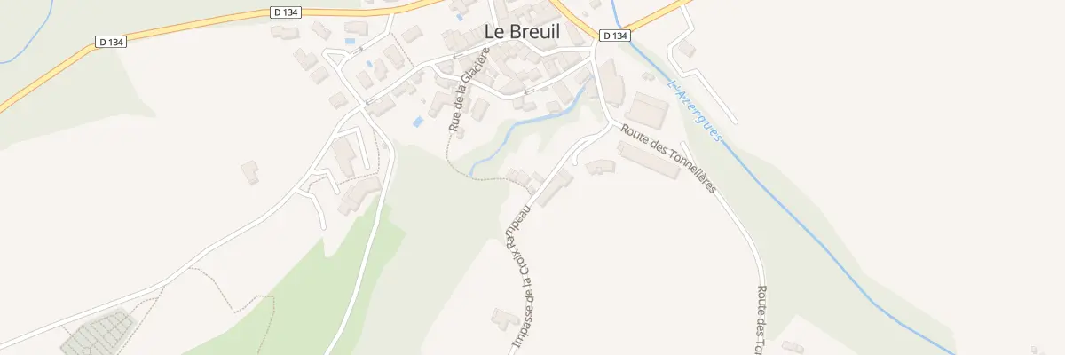 Plan du 5089 Le Village au Breuil
