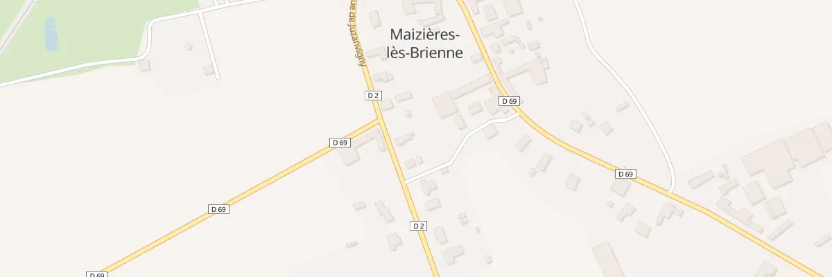 Plan du 7 Rte de Juzanvigny à Maizières-lès-Brienne