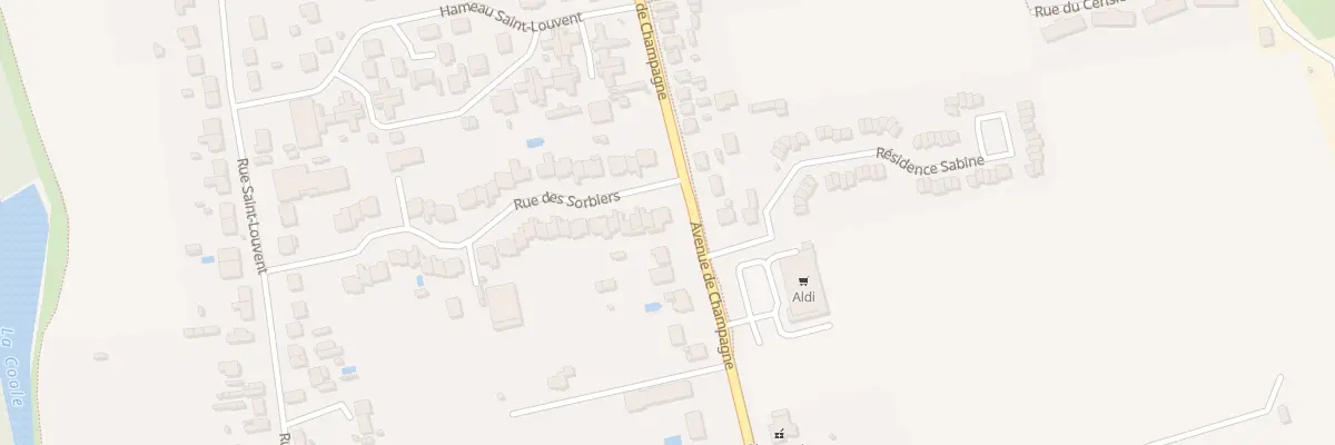 Plan du 1 Rue des Sorbiers à Frignicourt