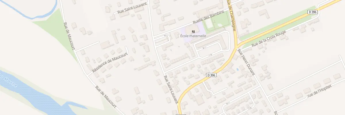 Plan du 8 Rue Beauséjour à Frignicourt