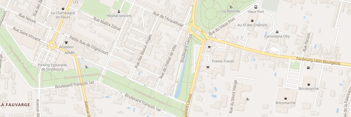 Plan du 17 Bd Carnot à Vitry-le-François