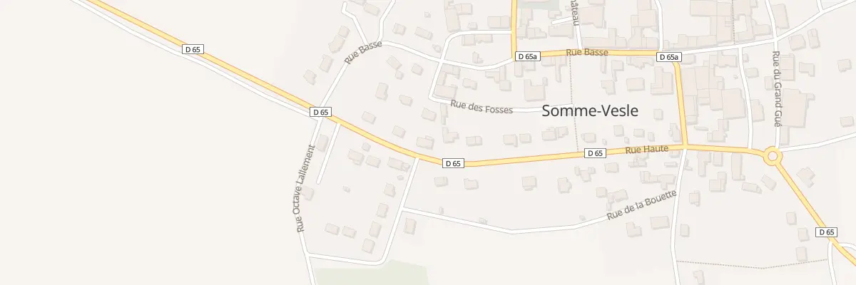 Plan du 15 Rue Haute à Somme-Vesle