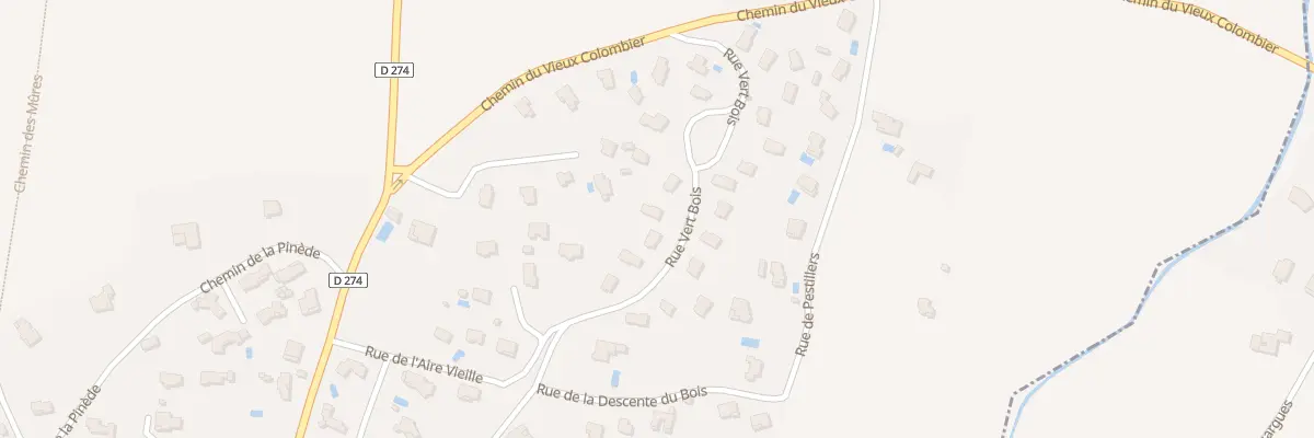 Plan du 8 Rue Vert Bois à Sabran