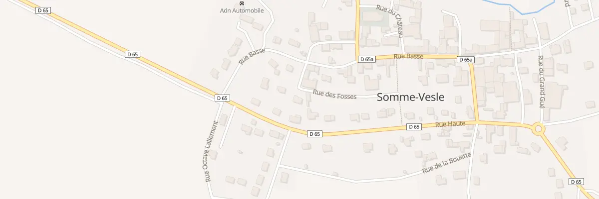 Plan du 6 Rue des Fosses à Somme-Vesle