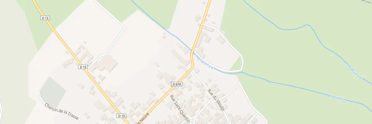 Plan du 4 Rue du Moulin à Grancey-sur-Ource