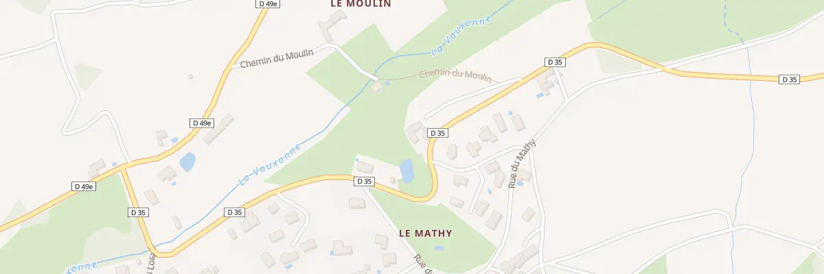 Plan du 5291 Le Mathy à Vaux-en-Beaujolais