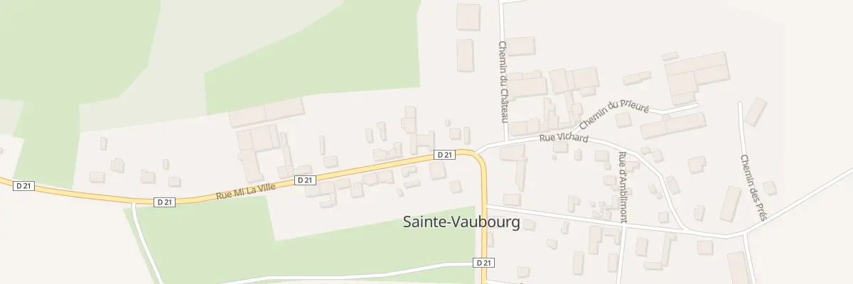 Plan du 9 Rue Mi la Ville à Sainte-Vaubourg