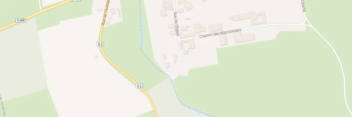 Plan du 7 Rue de l’Église à Juzanvigny