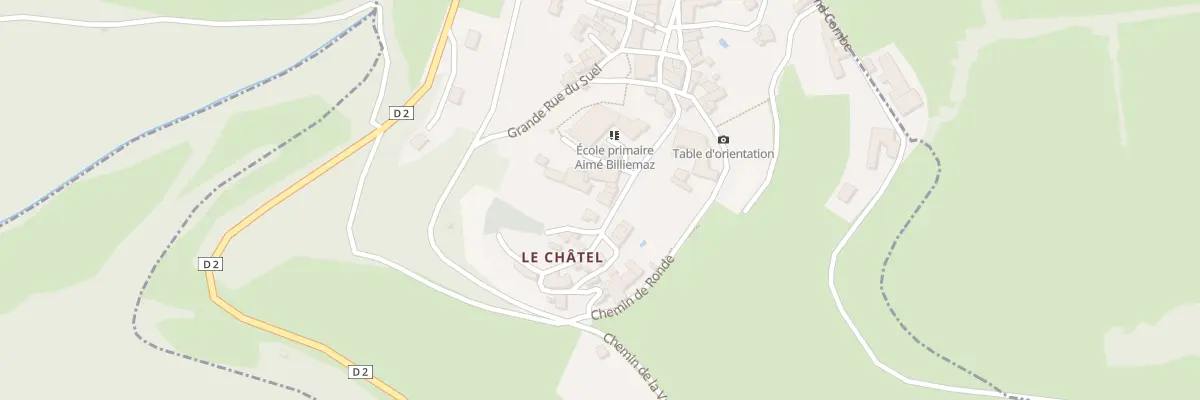 Plan du 5009 Le Bourg à Riverie