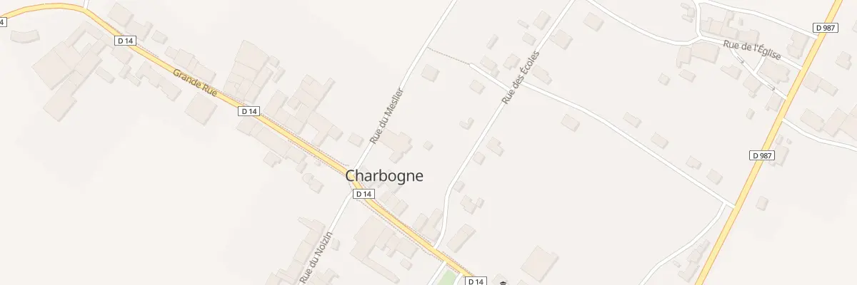 Plan de Rle Jean Chausson à Charbogne