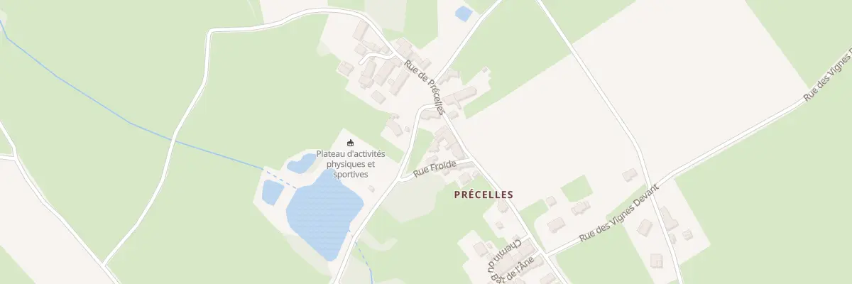 Plan du 7 Rue de Précelles à Saint-Jean-de-Trézy