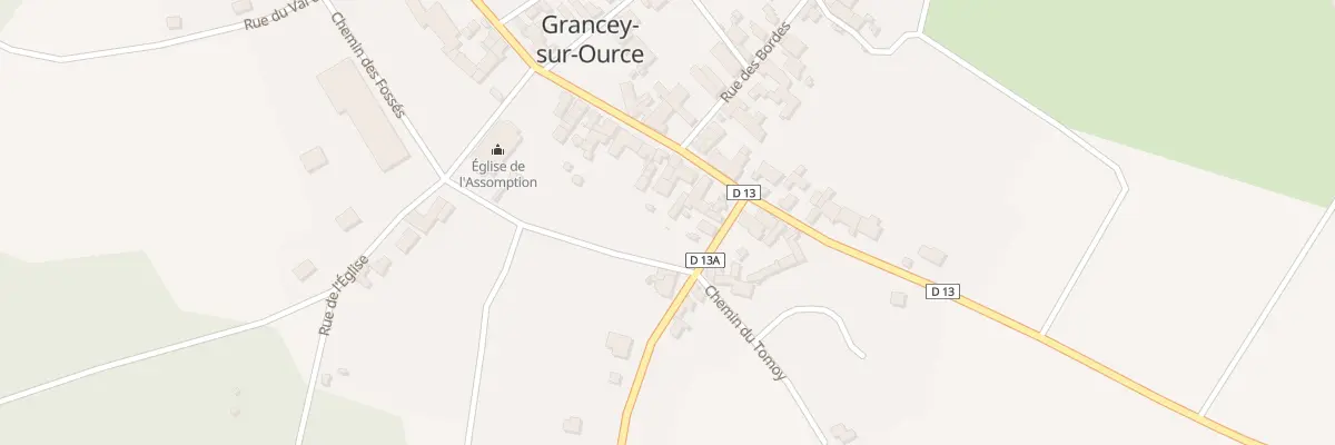 Plan du 32 Rue de l’Hotel de Ville à Grancey-sur-Ource