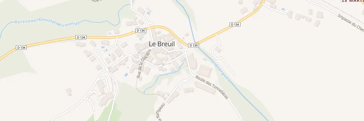 Plan du 5181 Le Village au Breuil
