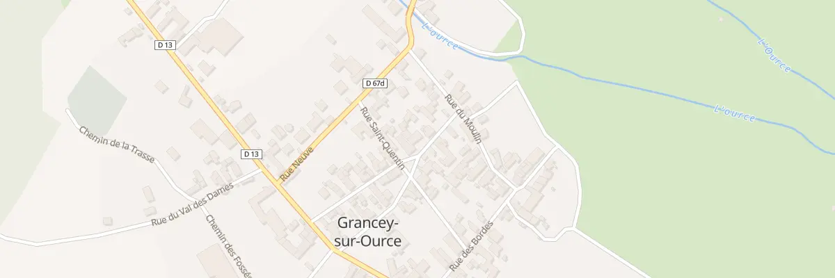 Plan du 29 Rue de la Confrérie à Grancey-sur-Ource