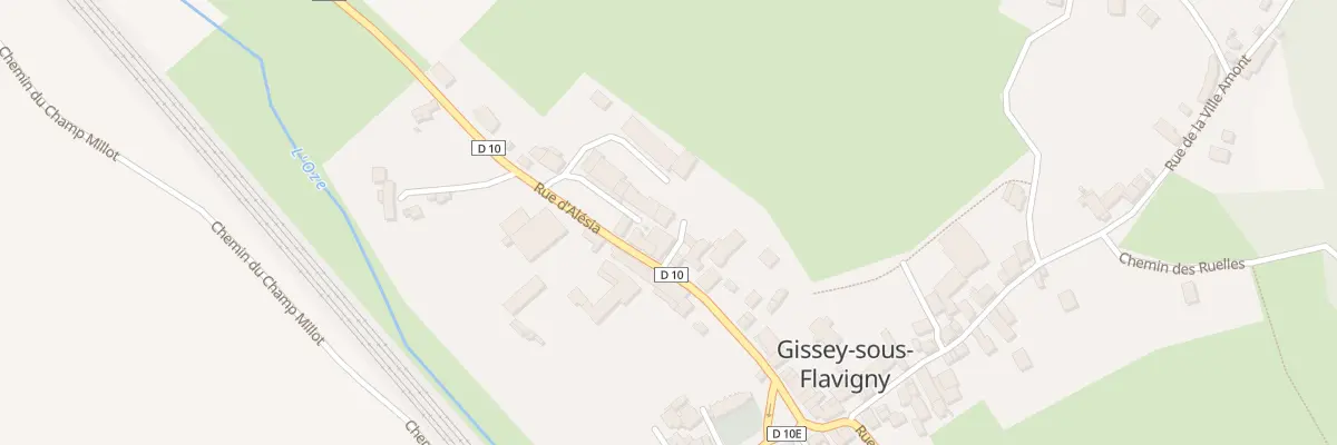 Plan du 3 Rle du Clou à Gissey-sous-Flavigny