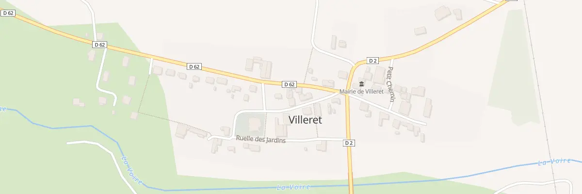 Plan du 4 Rue Saint Ferreol à Villeret