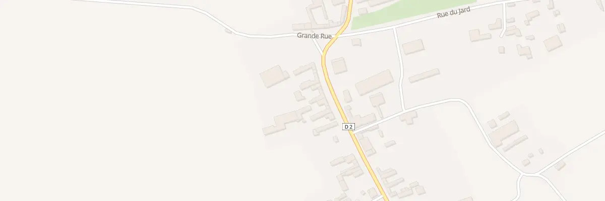 Plan du 20 Gr Grande Rue à Hampigny