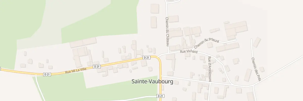 Plan du 7 Rue Mi la Ville à Sainte-Vaubourg