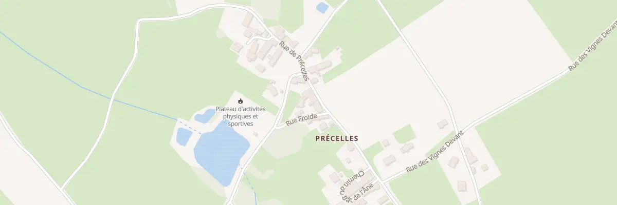 Plan du 4 Rue Froide à Saint-Jean-de-Trézy