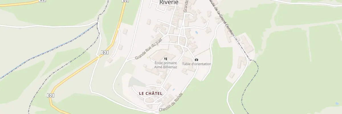 Plan du 5002 Le Bourg à Riverie