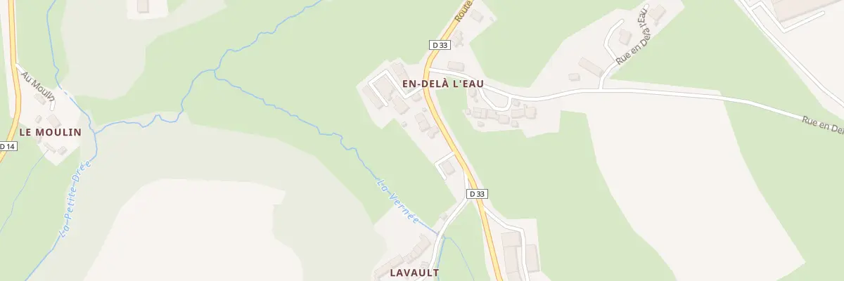 Plan du 10 Rte de Nolay à Molinot