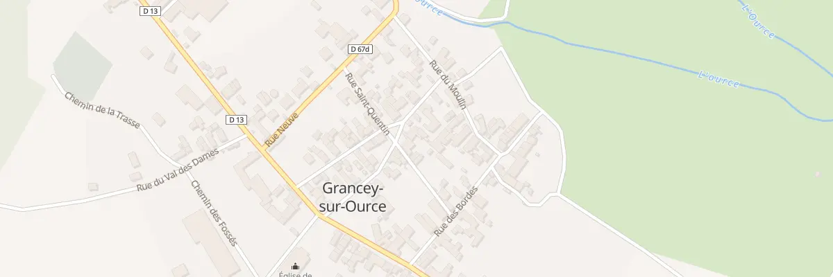 Plan du 14 Rue de la Confrérie à Grancey-sur-Ource