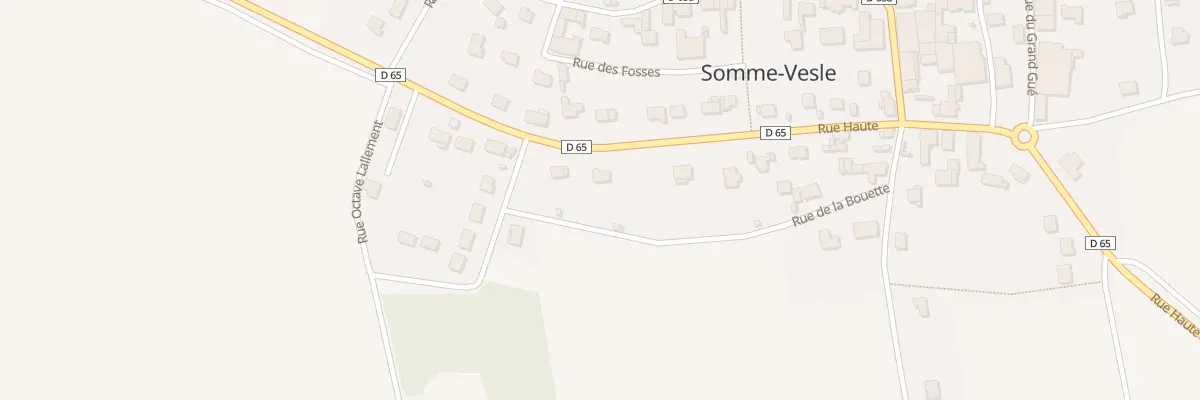 Plan du 20 Rue Haute à Somme-Vesle