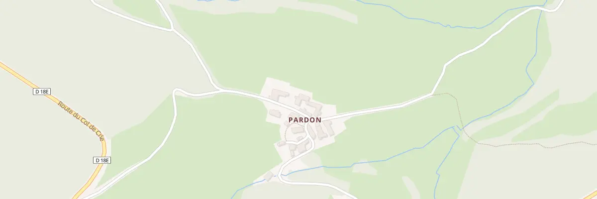 Plan du 720 Che du Pardon à Deux-Grosnes