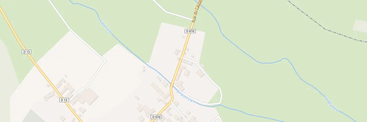 Plan du 4 Rue du Lavoir à Grancey-sur-Ource